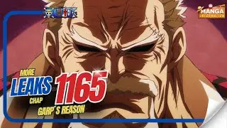 ONE PIECE 1165 - MORE SPOILERS#3 - GARP&acute;S REASON