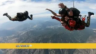 Falling 190 km/h with the SkyHawks