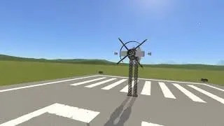 Kerbal Space Program stock piston engine.
