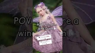 POV - you are a wind Queen 🌬️💜@chavi_creations #trending #aesthetic #korean #wind #queen #shorts