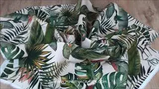 Lady McElroy Stretch Cotton Twill Fabric Green