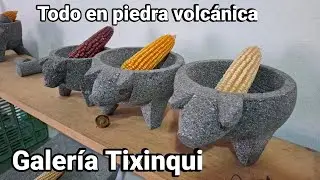 Galería de Piedra Tixinqui San Nicolás de los Ranchos Puebla México 