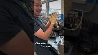 Самая частая проблема с 6-ступенчатой ​​коробкой передач Chevrolet #6L80 #chevrolet #mechanic #sh...