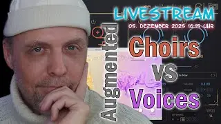Livestream: UVI Augmented Choirs vs Augmented Voices von Arturia