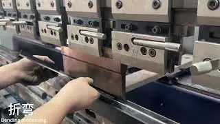 Today I will show you our sheet metal processing technology