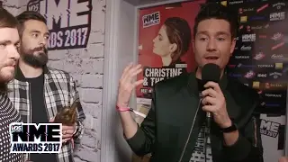 Bastille's Dan Smith fangirls over 'Twin Peaks' @ VO5 NME Awards 2017