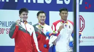 Highlights: Singapore 1-2 in the SEA Games 50m Butterfly