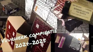 VUURWERK COMPILATIE 2024-2025 VUURWERK afsteken oud en nieuw #vuurwerk #feuerwerk vuurwerkverbod