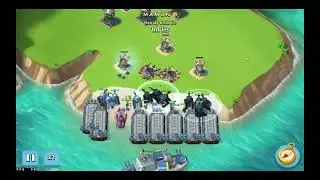 XP 54 Playground, Boom Beach attack with tanks