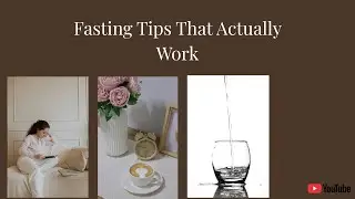 How to Fast Without Cravings |  Must-Know Fasting Tips for Beginners