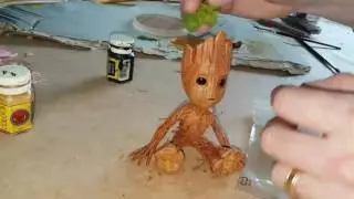 3D Printed Baby Groot