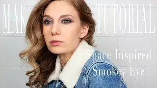 Space Inspired Smokey Eye | Glossy Philosophy #mommakeup #smokeyeye