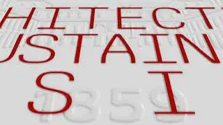 Architettura per il Progetto Sostenibile 2020 - Corso di Laurea Triennale