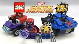 LEGO Wolverine vs. Magneto Mighty Micros review! 2017 set 76073