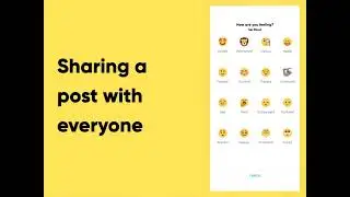 Sharing a post with everyone on Clanbeat