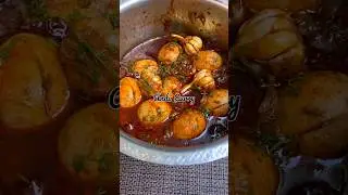 Anda Curry Bihari Style | Egg Masala #shorts #youtubeshorts #eggcurry