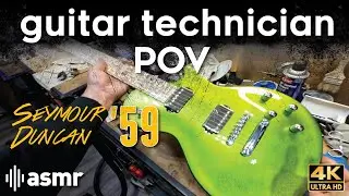 1959 Reissue Pickup Swap/Install - Seymour Duncan '59 Model Humbuckers | Guitar ASMR