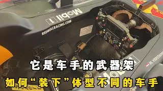 它是车手的“武器架”，又如何“装下”体型不同的车手？
