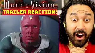 WANDAVISION - TRAILER REACTION! (Disney+ | Marvel)