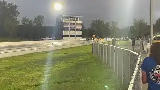 half track spinning pass vs zl1 #flying h dragway