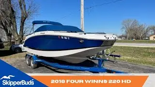 2018 Four Winns 220HD Sport Boat Tour SkipperBud's
