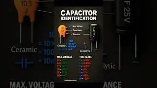 Capacitor Identification in Hindi | Capacitor Code Explained | Electronic Basic #viral  #shorts