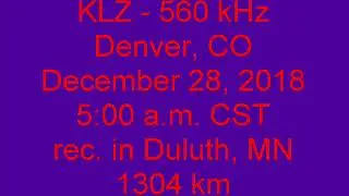KLZ 560   Denver, CO 2018 12 28 05 00 29 AM CST