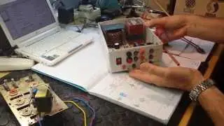 TUTORIAL 1º CONSTRUCCION FUENTE DE LABORATORIO PARA PRUEBAS EQUIPOS A LAMPARAS/VÁLVULAS