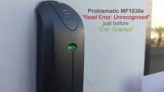 Problematic MF1030e ACTpro MIFARE Mullion Reader