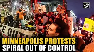 Protesters set off fireworks, march through Minneapolis after fatal shooting | Trump