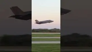 F-35 Lightning II Takeoff at Night