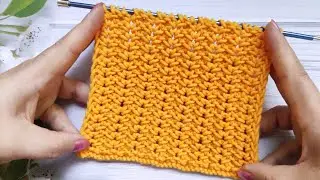 Relief Stitch Knit Pattern | Reliefmuster stricken | Punto Rilievo ai ferri | Point Relief au Tricot