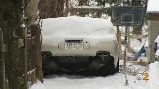 Car Still In Backyard After Crashing 4 Days Ago