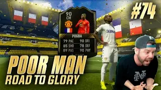 OMFG I GET OTW 90 POGBA IN A PACK!!!!! WTF?!?!?! - Poor Man RTG #74 - FIFA 17 Ultimate Team