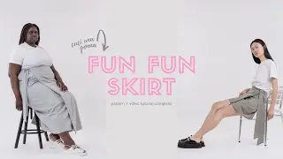 CUCI UNA GONNA: FUN FUN SKIRT VIDEO TUTORIAL