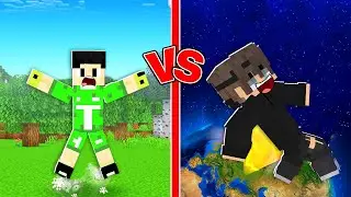 ماين كرافت ولكن حصلت على قفزات اسطورية ؟!