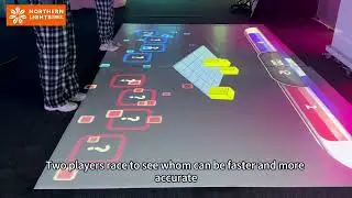 Popular AR games outdoor/indoor interactive floor projector projection belt system