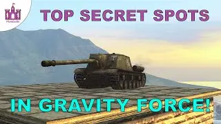 WoT Blitz | Gravity Force glitches and out of bounds!