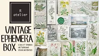 R atelier Vintage Ephemera Sept 2021 (Sneak Peek)