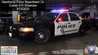 Hawthorne Police Department CA Cruiser 612 Showcase | 2011 Ford Crown Victoria Police Interceptor