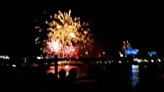 London River Thames Fireworks 2010