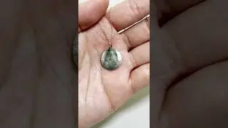 Make a One-of-a-Kind Fingerprint Pendant with Silver Clay! 🔥✨ | DIY Jewelry Tutorial