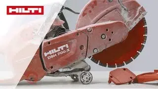 ANLEITUNG zum Benzintrennschleifer Hilti DSH 700X -  Austauschen der Abdeckung f&uuml;r die Wasserpumpe
