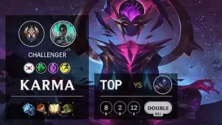 Karma Top vs Jax - KR Challenger Patch 10.19