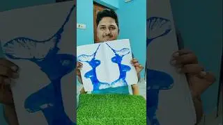 VIRAL STRING FLOWER ART😱#trendingshorts #shortsfeed #shorts