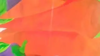 Incre&iacute;bles resultados al pintar a gran escala. Cami&oacute;n cava, vegetales.