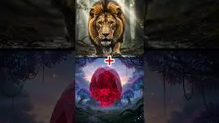 Combo Ruby Lion &ndash; Power, Elegance, and Strength Combined