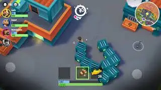 Battlelands gameplay(easy control) download this game& play now(I got victory by my squad)