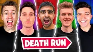 The YOUTUBER DEATH RUN in Fortnite Creative