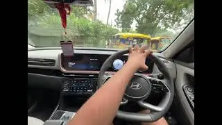 Creta 2024 pov drive 2024 | sx(o) diesel automatic | Creta Vibes
